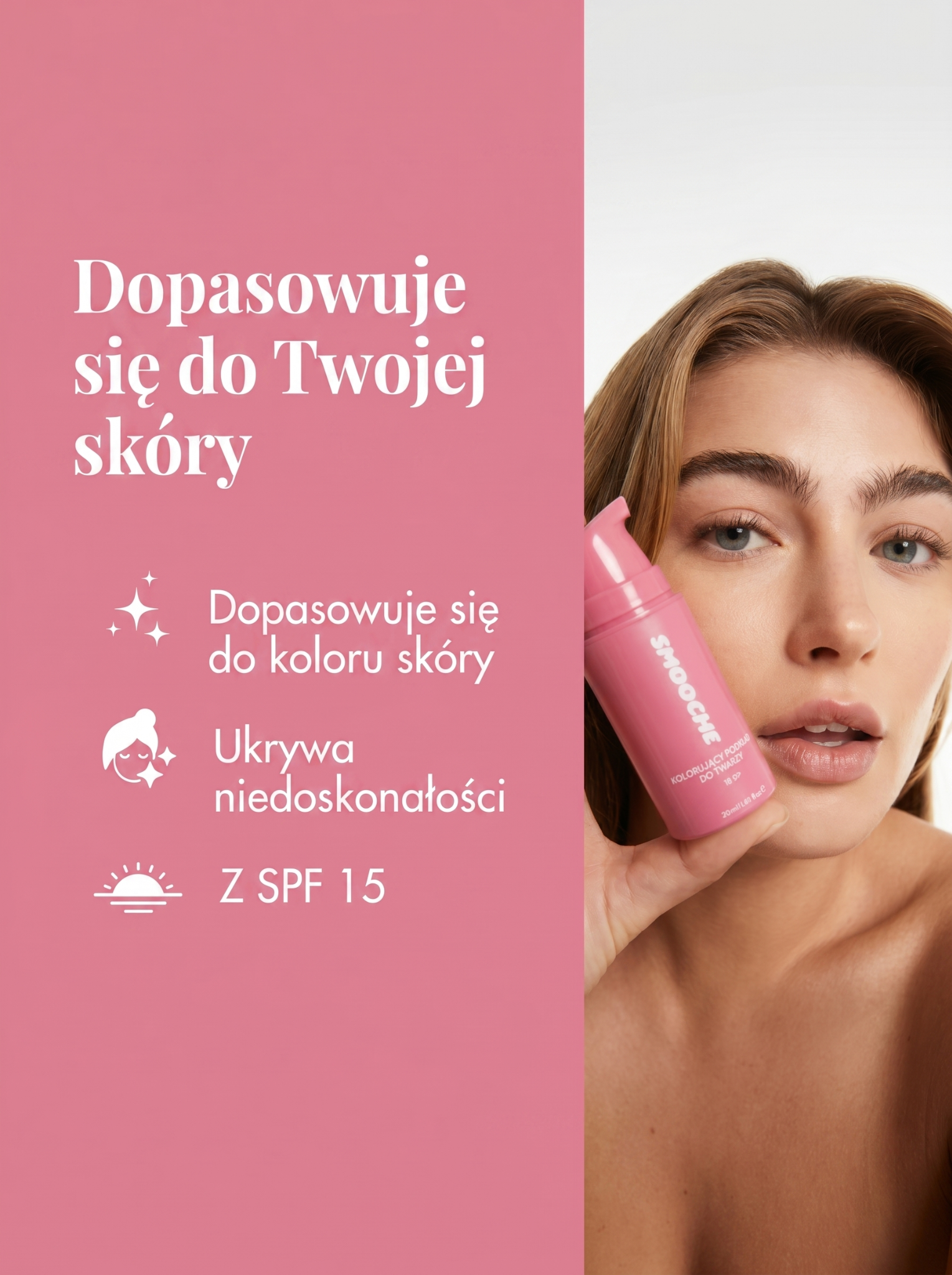 Dopasowuje się do Twojej skóry